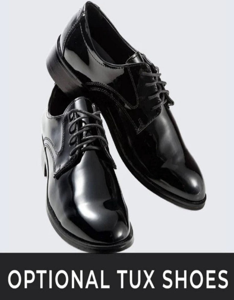 Red Paisley Tuxedo Jacket One Button Slim Fit - Wedding - Prom 2025