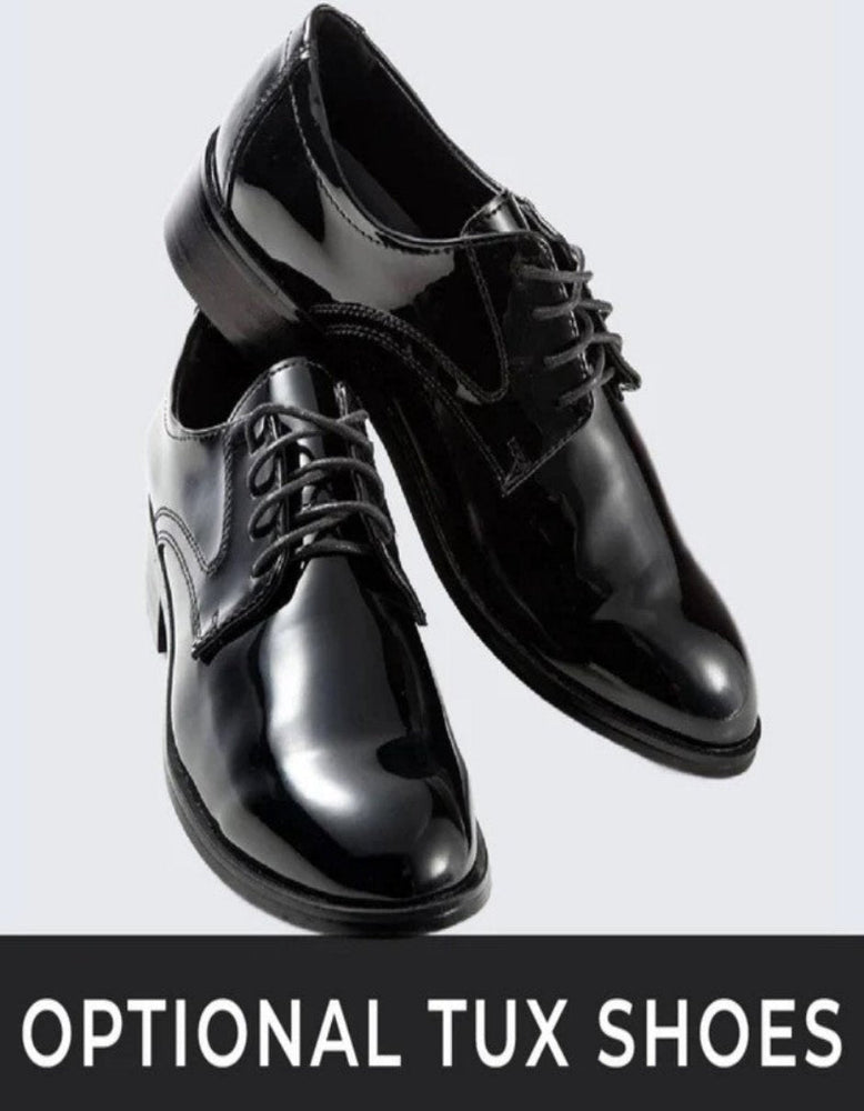 Red Tuxedo with Black Shawl Lapel Slim Fit One Button - Wedding - Prom 2025