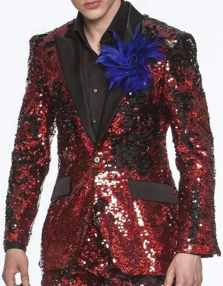 Mardi Gras Tuxedo Suit Package Blazer + Pants