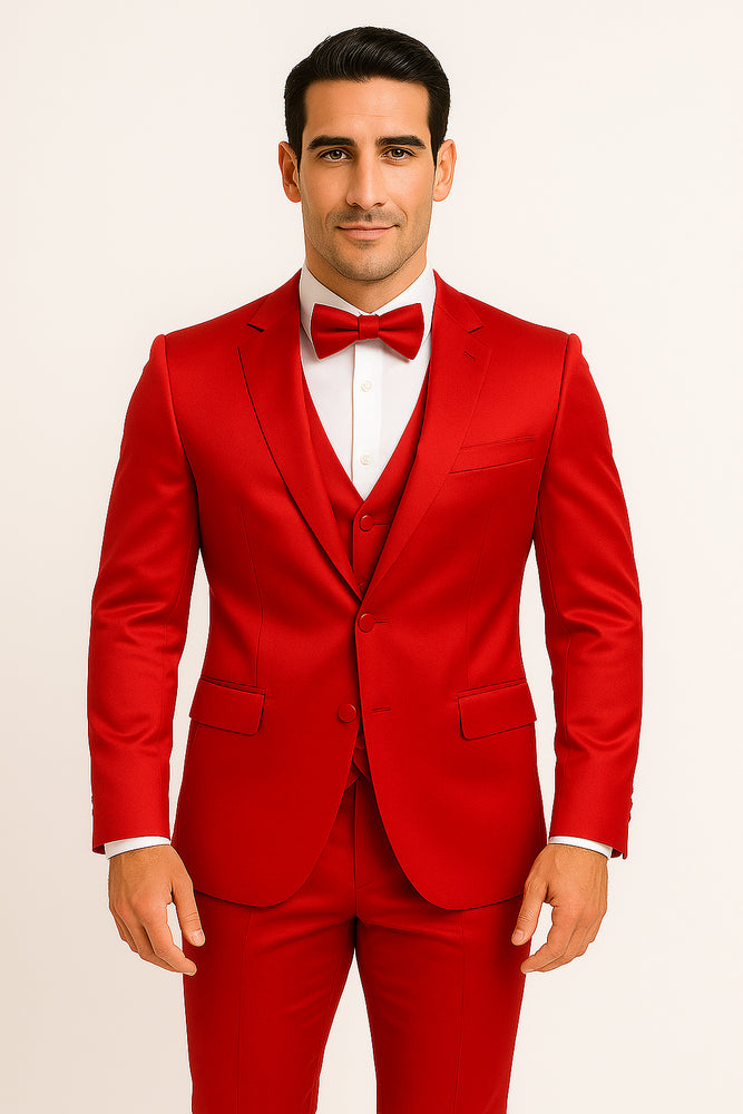 Groomfit-Red-satin-tuxedo-ensemble