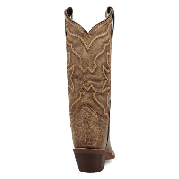 Laredo Reva Honey Leather Snip Toe Women Boots