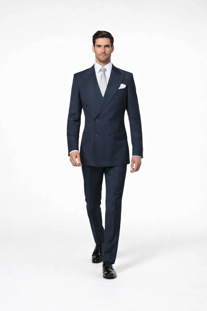 Rossi Man ARTHUR RM2302 Double-Breasted Suit – Sophisticated Tailored Style for Men
