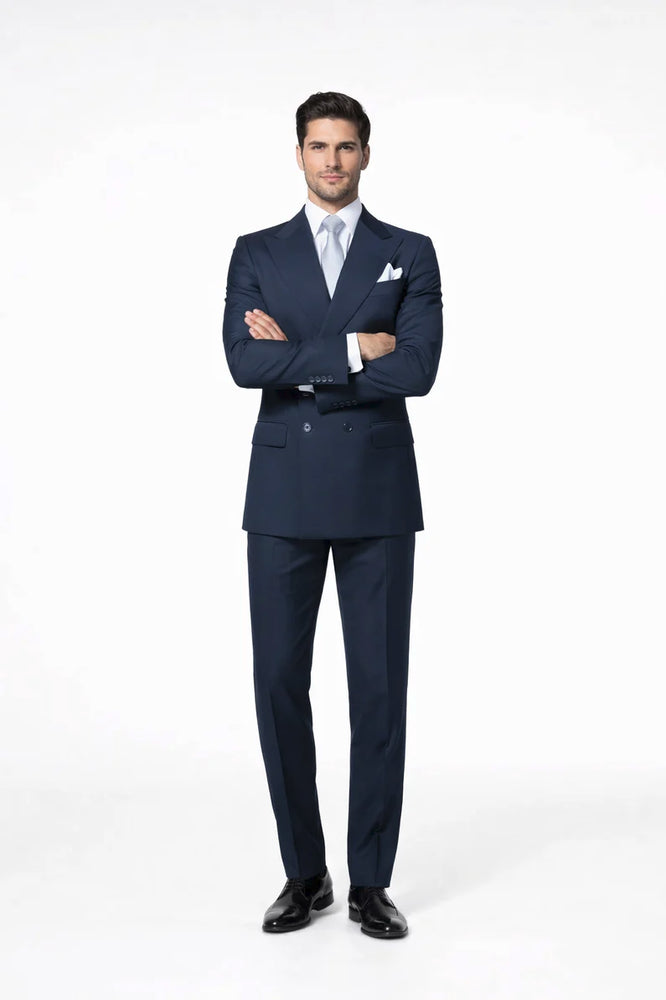 Rossi Man ARTHUR RM2302 Double-Breasted Suit – Sophisticated Tailored Style for Men