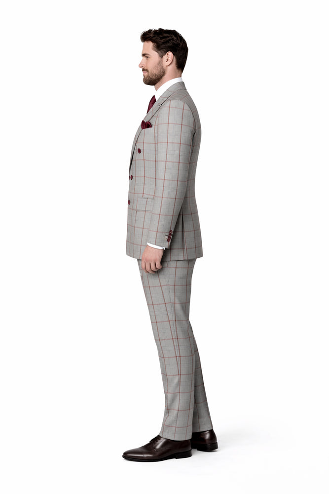 ROSSI MAN Double Breasted Suit Arthur RM2321 – A Classic Look