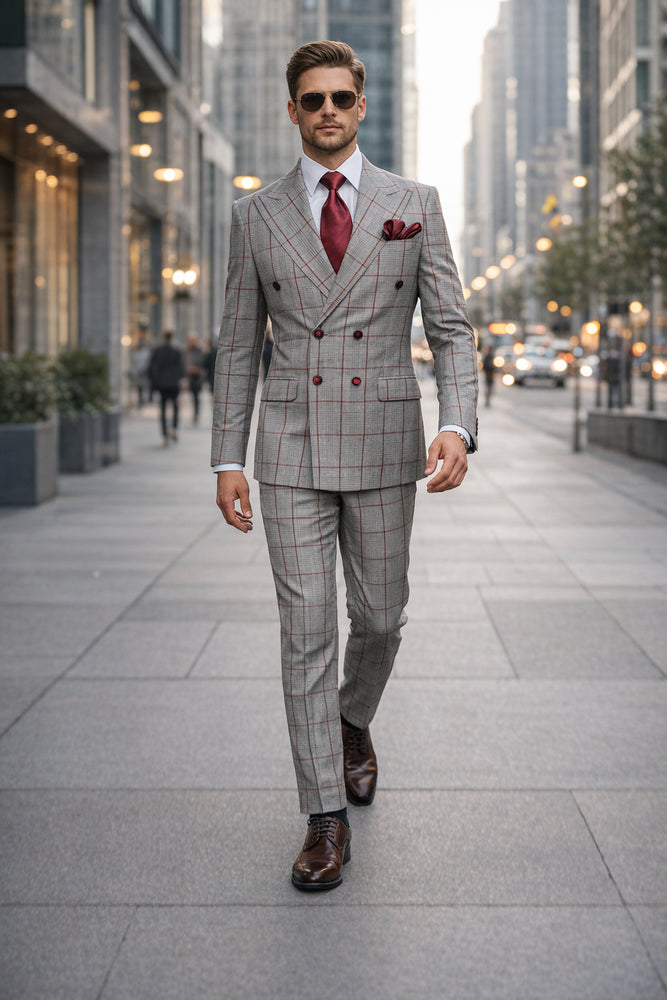 ROSSI MAN Double Breasted Suit Arthur RM2321 – A Classic Look