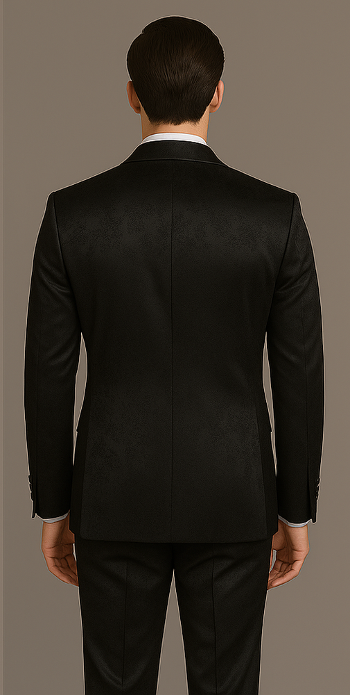 Rossi Man Leo RM1907 – Men's Modern Slim Fit 2-Piece Suit | Stylish Formal