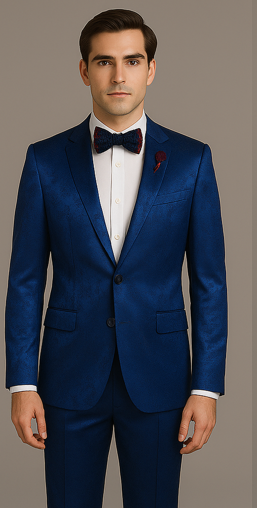 Rossi Man Leo Suit RM1906 – Modern Slim Fit 2-Piece Suit for Men | Stylish Formal Wear