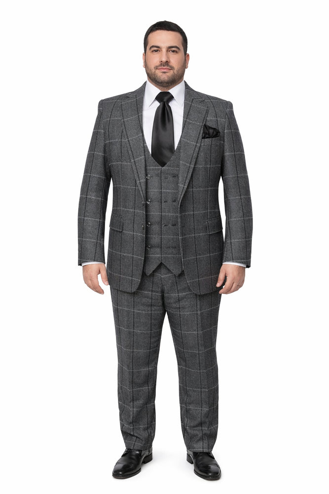Rossi Man MAX RM1742 Brown Slim Fit Suit – Stylish Men’s Modern Formalwear