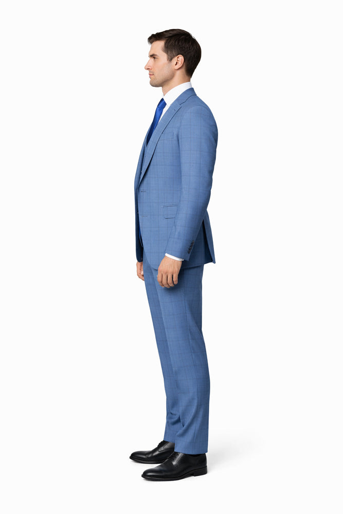 Rossi Man MAX RM1785 Slim Fit 3-Piece Suit – Modern Men’s Formalwear