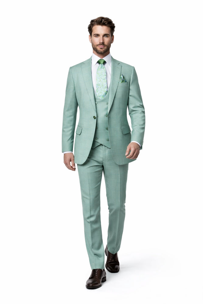 Rossi Man MAX RM1821 Slim Fit 3-Piece Suit – Contemporary Men’s Formalwear