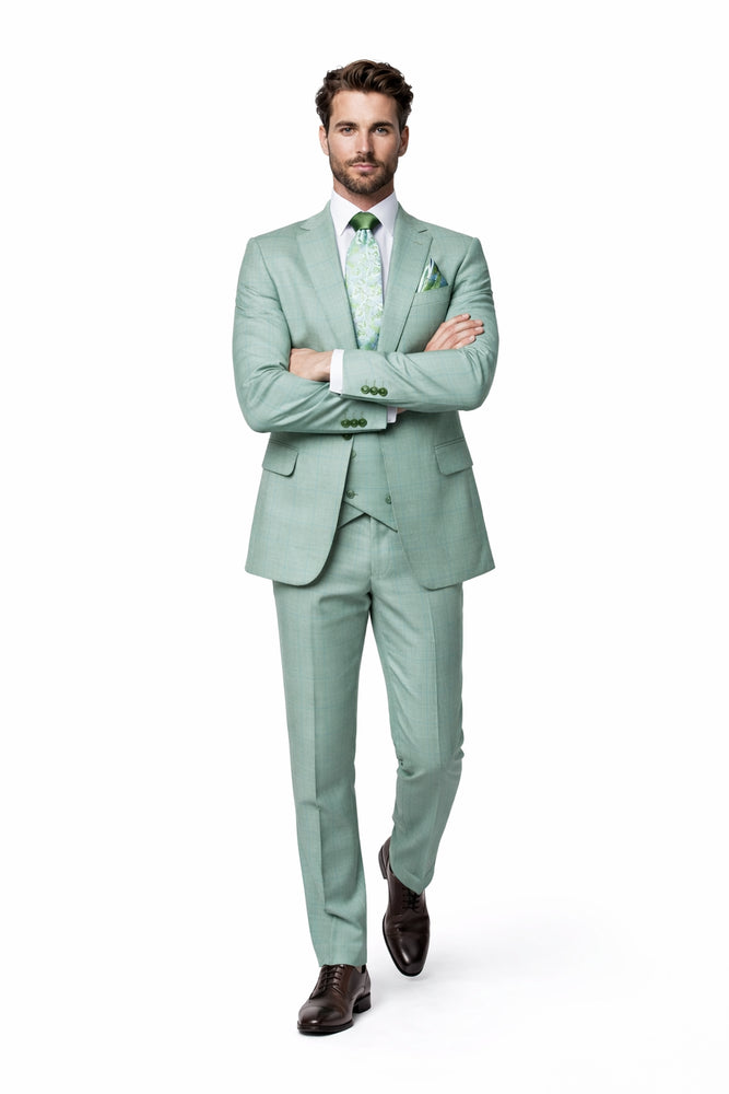 Rossi Man MAX RM1821 Slim Fit 3-Piece Suit – Contemporary Men’s Formalwear