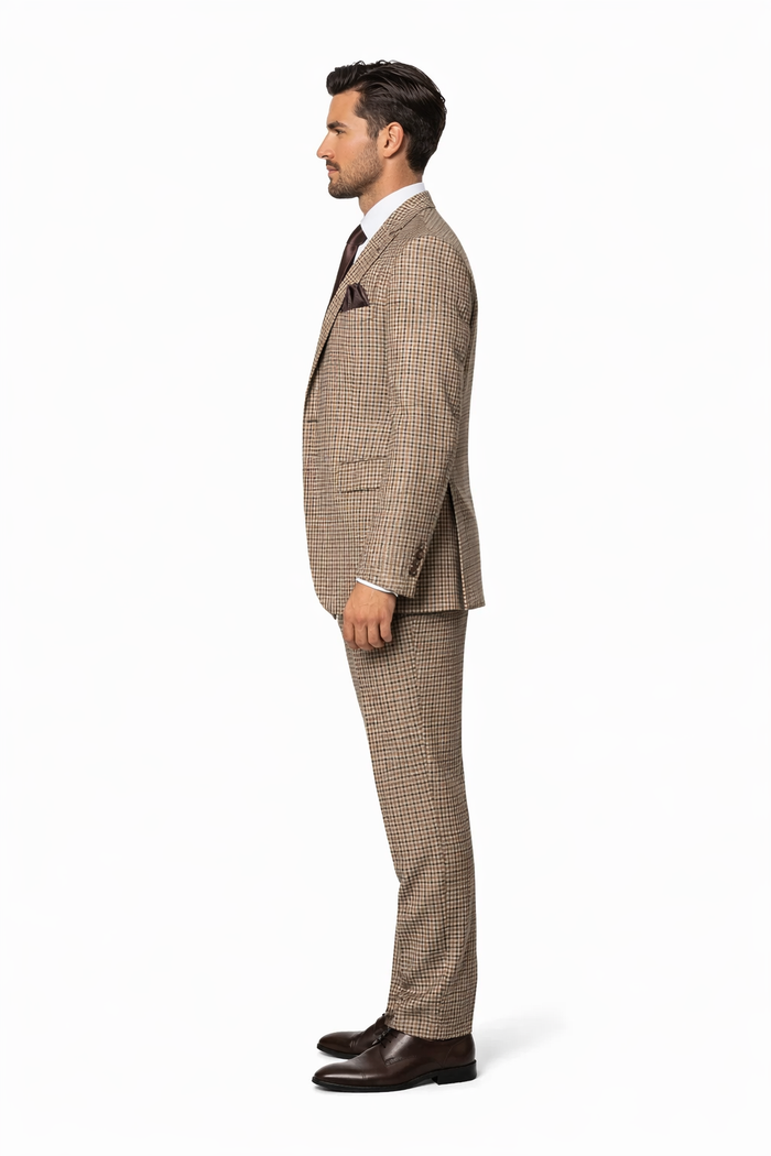 Rossi Man MAX RM1839 Slim Fit 3-Piece Suit – Men’s Formalwear