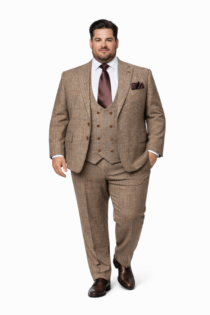 Rossi Man MAX RM1839 Slim Fit 3-Piece Suit – Men’s Formalwear