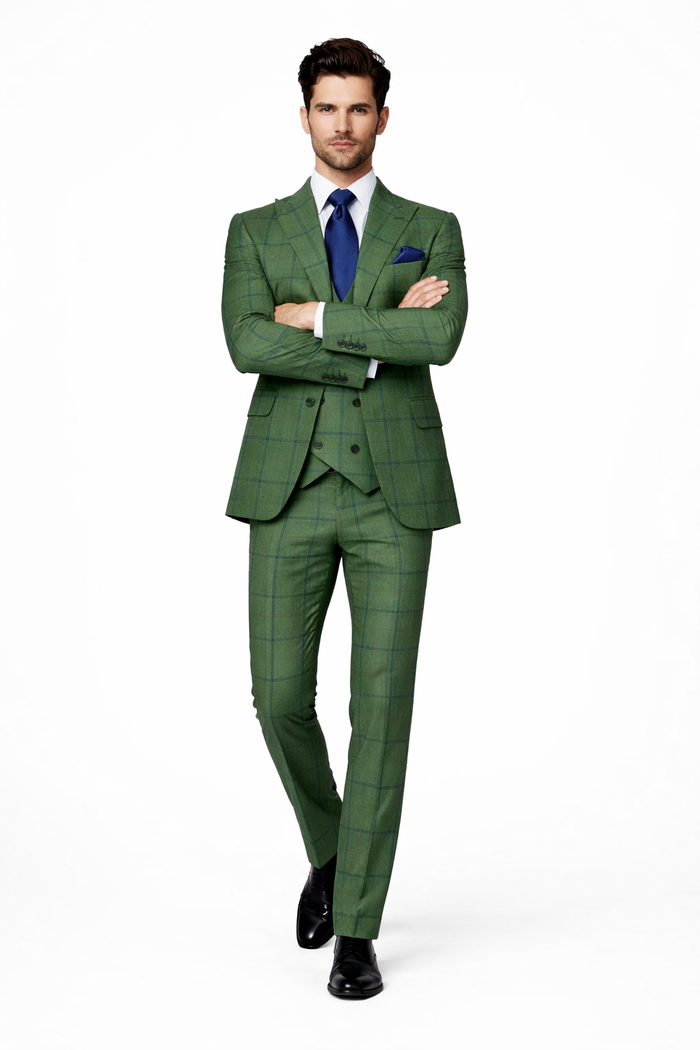 Rossi Man MAX RM1841 Slim Fit 3-Piece Suit – Men’s Formalwear