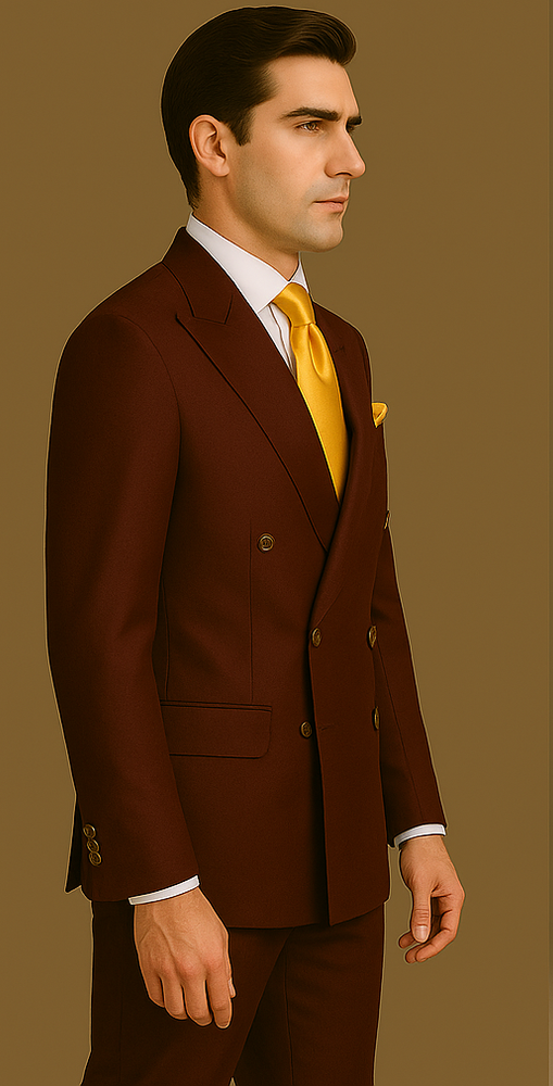 Rossi Man Milano RM1174 – Modern Fit Business Suit for Men | Professional & Stylish Attire