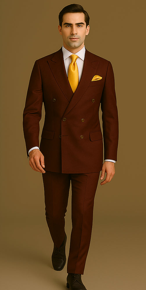 Rossi Man Milano RM1174 – Modern Fit Business Suit for Men | Professional & Stylish Attire