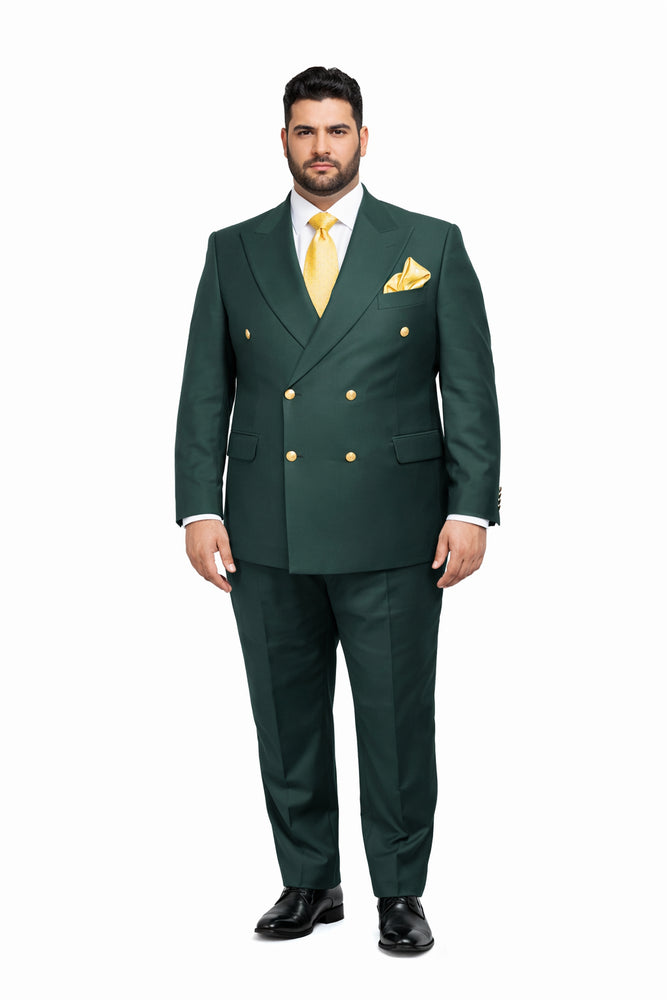 Rossi Man Milano RM1190 Bold Green Slim Fit Suit – Modern Men’s Formalwear