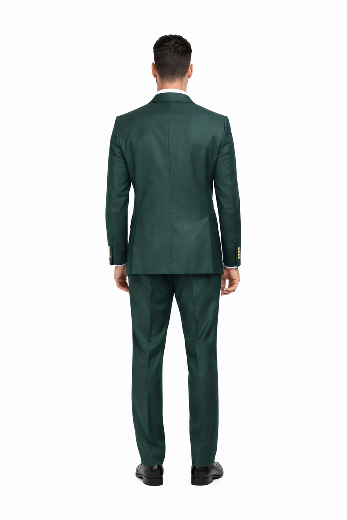 Rossi Man Milano RM1190 Bold Green Slim Fit Suit – Modern Men’s Formalwear