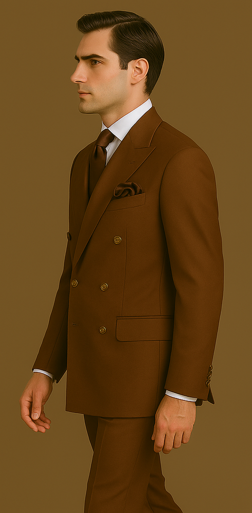 Rossi Man Milano RM1373 – Men's Slim Fit 3-Piece Suit | Modern Formal