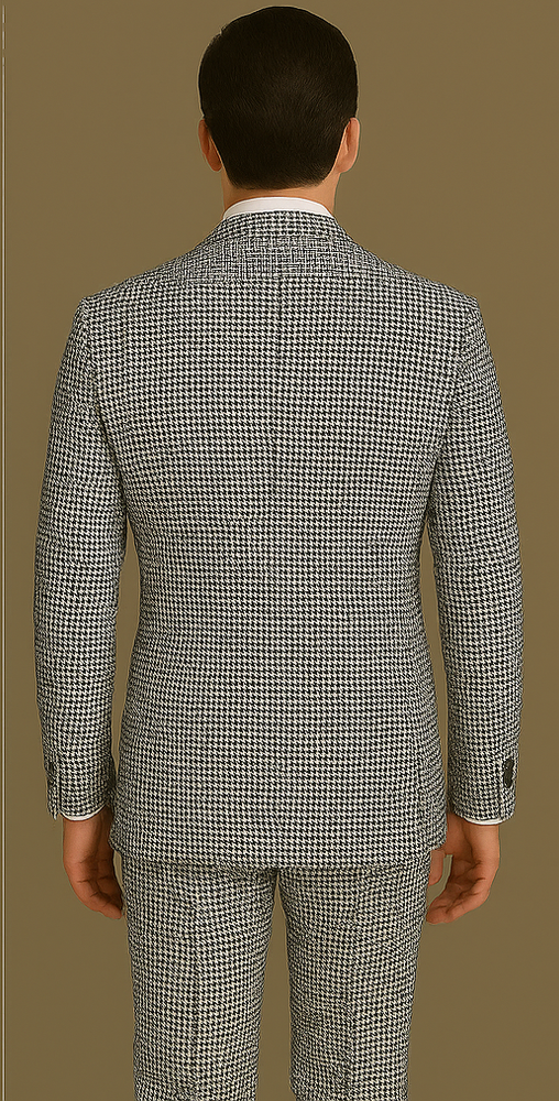 Rossi Man Milano RM1588 – Men's Modern 3-Piece Slim Fit Suit | Stylish Formal Outfit