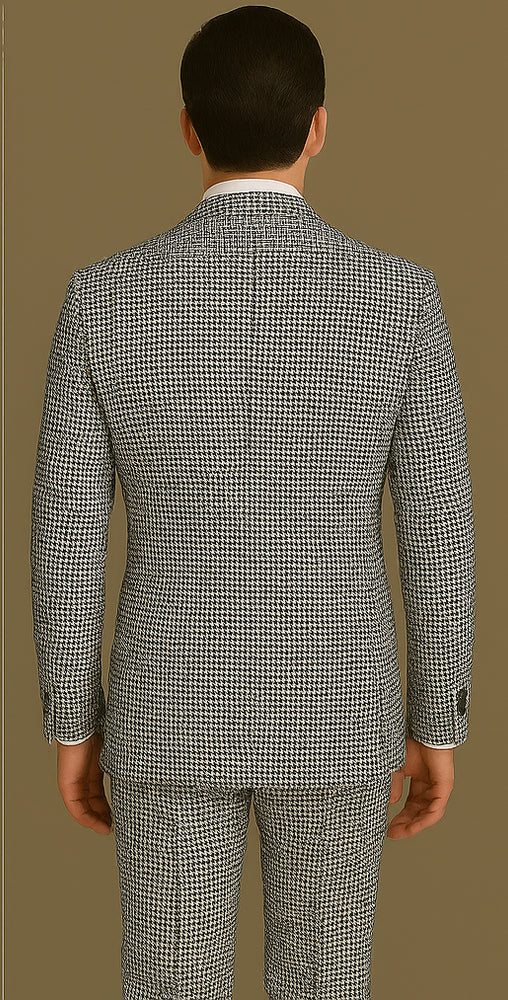 Rossi Man Milano RM1588 – Men's Modern 3-Piece Slim Fit Suit | Stylish Formal Outfit