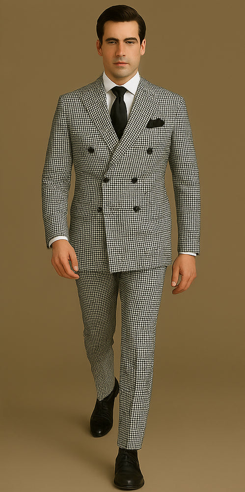 Rossi Man Milano RM1588 – Men's Modern 3-Piece Slim Fit Suit | Stylish Formal Outfit