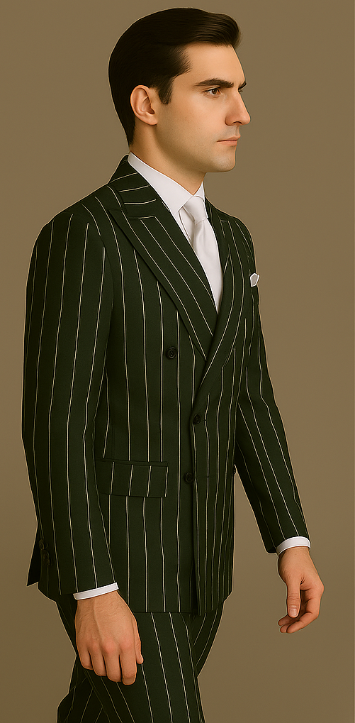 Rossi Man Milano RM1727 – Men's 3-Piece Slim Fit Suit |Formal Wear