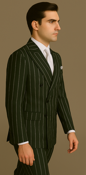Rossi Man Milano RM1727 – Men's 3-Piece Slim Fit Suit |Formal Wear
