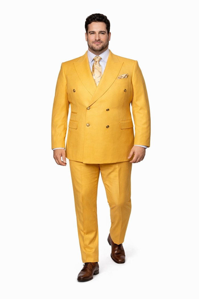Rossi Man Milano RM1772 Men’s Tailored 3-Piece Suit – Formalwear Set