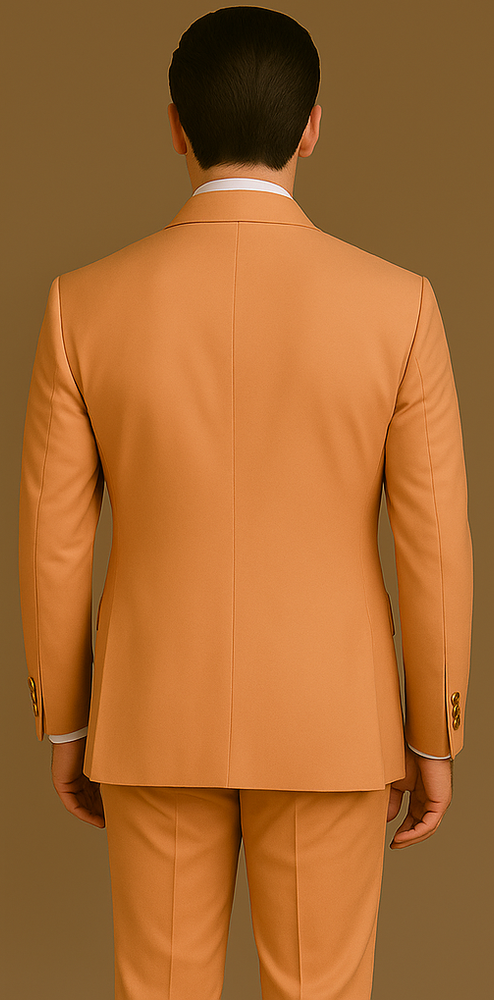 Rossi Man Milano RM1774 – Men's Modern Fit 3-Piece Suit | Stylish Formal Outfit