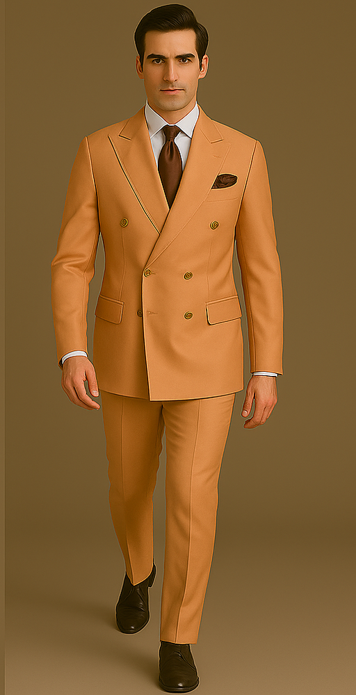 Rossi Man Milano RM1774 – Men's Modern Fit 3-Piece Suit | Stylish Formal Outfit