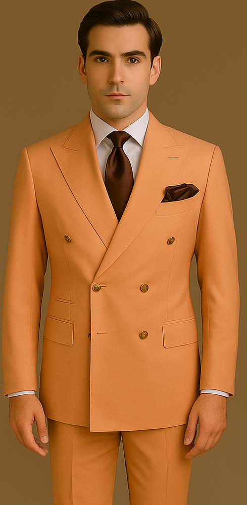 Rossi Man Milano RM1774 – Men's Modern Fit 3-Piece Suit | Stylish Formal Outfit