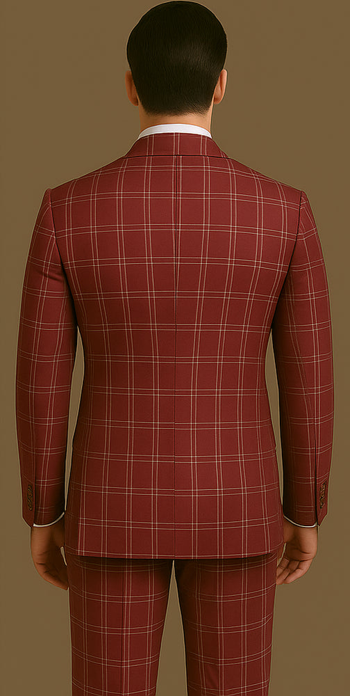 Rossi Man Milano RM1827 – Classic Tailored Men's Suit |  Formal Style