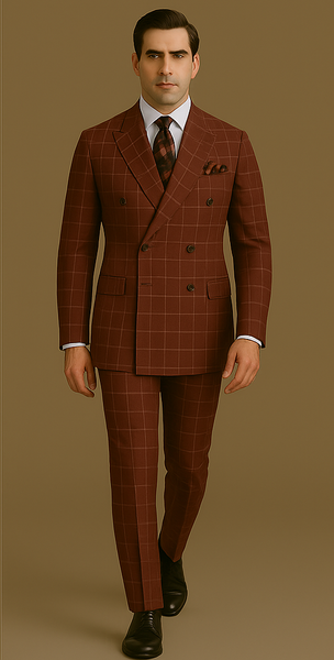 Rossi Man Milano RM1827 – Classic Tailored Men's Suit |  Formal Style