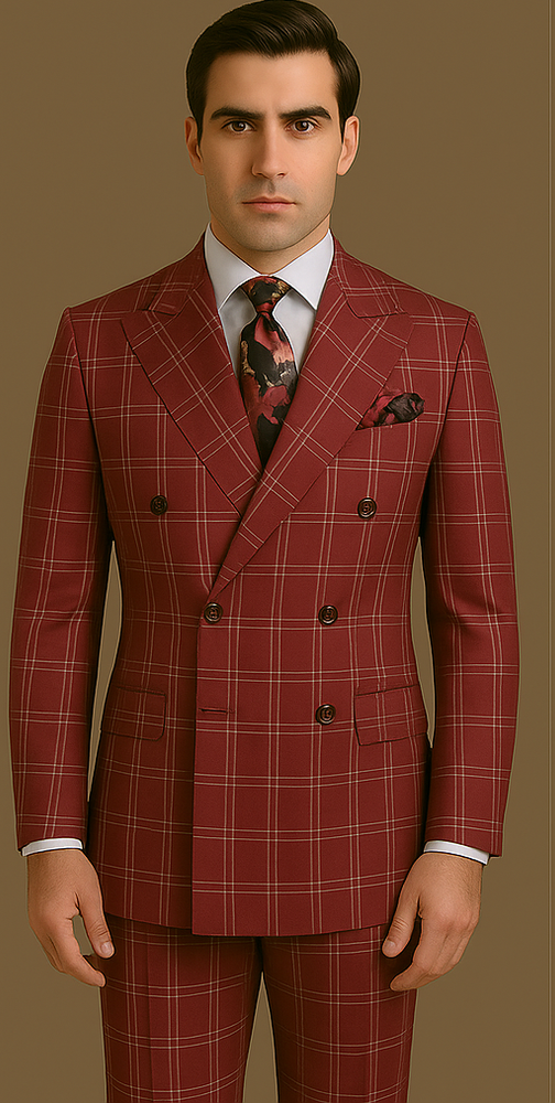 Rossi Man Milano RM1827 – Classic Tailored Men's Suit |  Formal Style