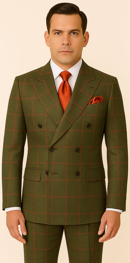 Rossi Man Milano RM1847 – Men’s Dress Suit for Classic Style