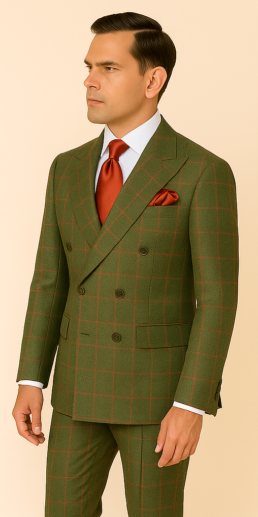 Rossi Man Milano RM1847 – Men’s Dress Suit for Classic Style