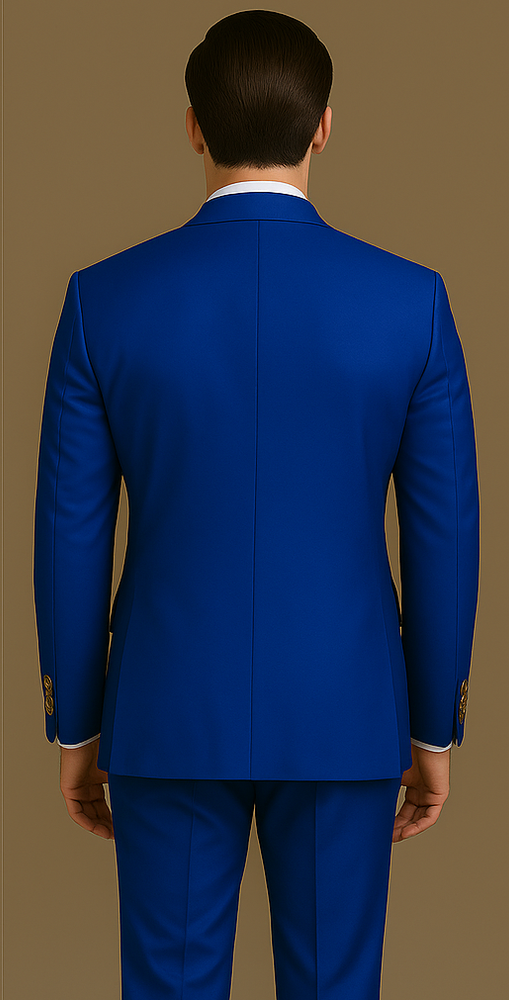 Rossi Man RM1375 – Milano Series Modern 3-Piece Suit for Men