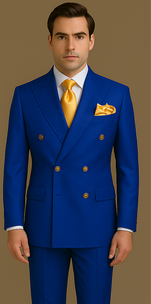 Rossi Man RM1375 – Milano Series Modern 3-Piece Suit for Men