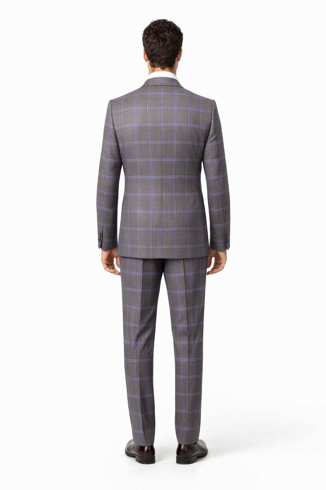 Rossi Man RM1846 Men’s Classic Navy 2-Piece Suit – Elegant Tailored Fit Formal & Business Wear from the Milano Collection