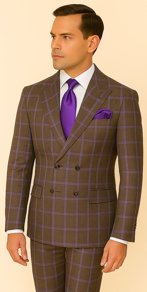 Rossi Man RM1846 – Elegant Men’s Dress Suit from Milano Collection