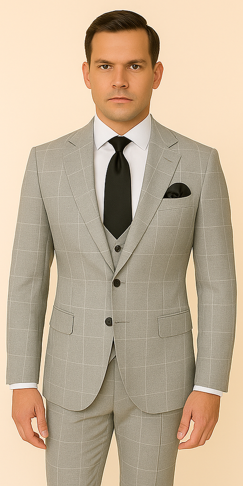 Rossi Man RM1851 Tom – Men's Slim Fit Suit for Modern Elegance