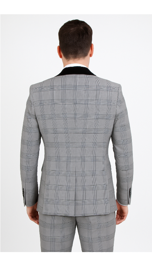 Rossi Man RM1295 – Classic 3-Piece Smoking Tuxedo for Men