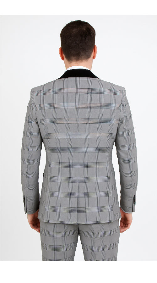 Rossi Man RM1295 – Classic 3-Piece Smoking Tuxedo for Men