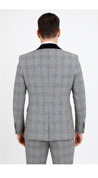 Rossi Man RM1295 – Classic 3-Piece Smoking Tuxedo for Men