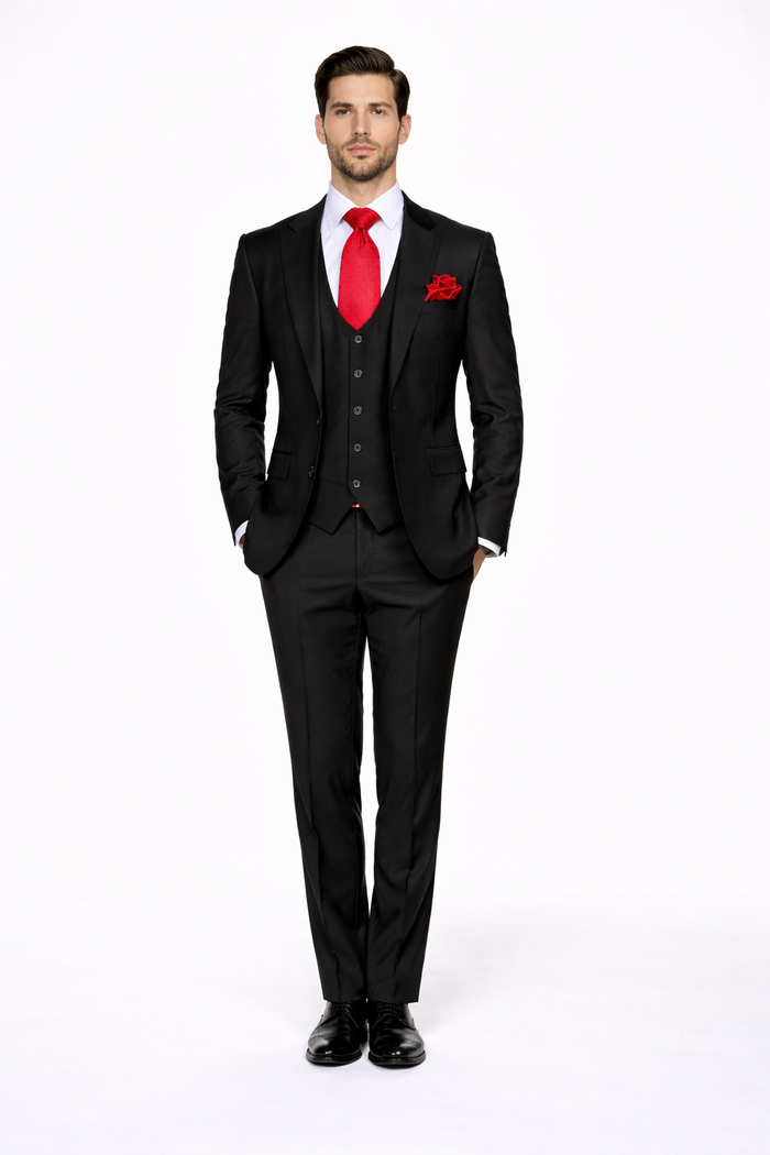 Rossi Man Sydney II RM1101 – Slim Fit Formal Suit for Men