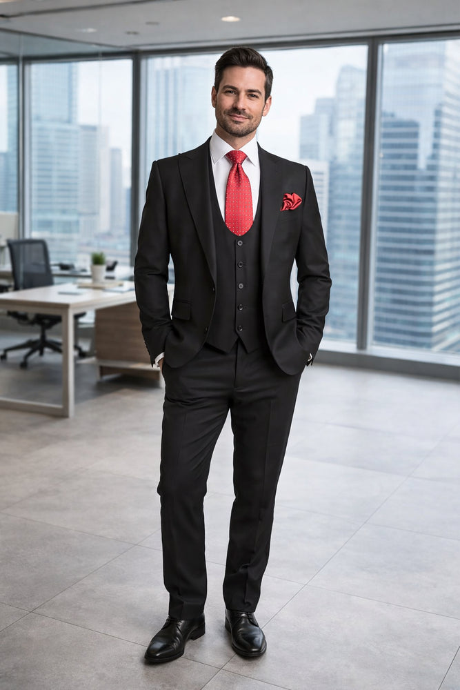 Rossi Man Sydney II RM1101 – Slim Fit Formal Suit for Men