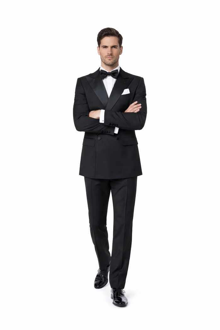 Rossi Man Zeus RM1001 Premium Men’s Tuxedo – Slim Fit Formal Suit