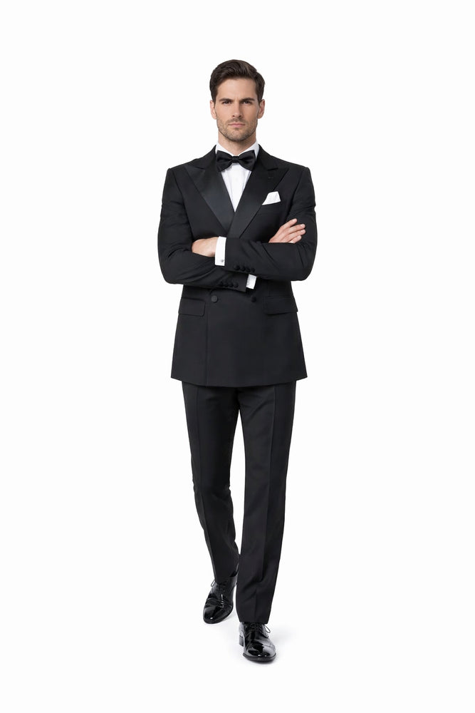 Rossi Man Zeus RM1001 Premium Men’s Tuxedo – Slim Fit Formal Suit