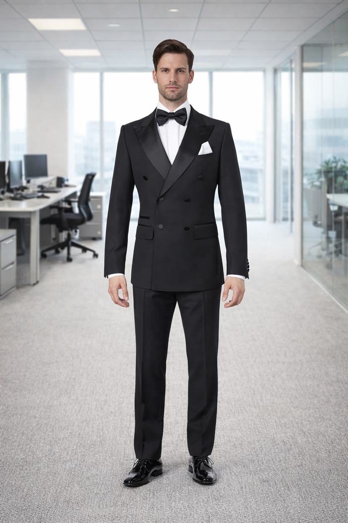 Rossi Man Zeus RM1001 Premium Men’s Tuxedo – Slim Fit Formal Suit